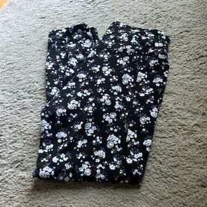 VS PINK Ultimate Floral 7/8 Leggings